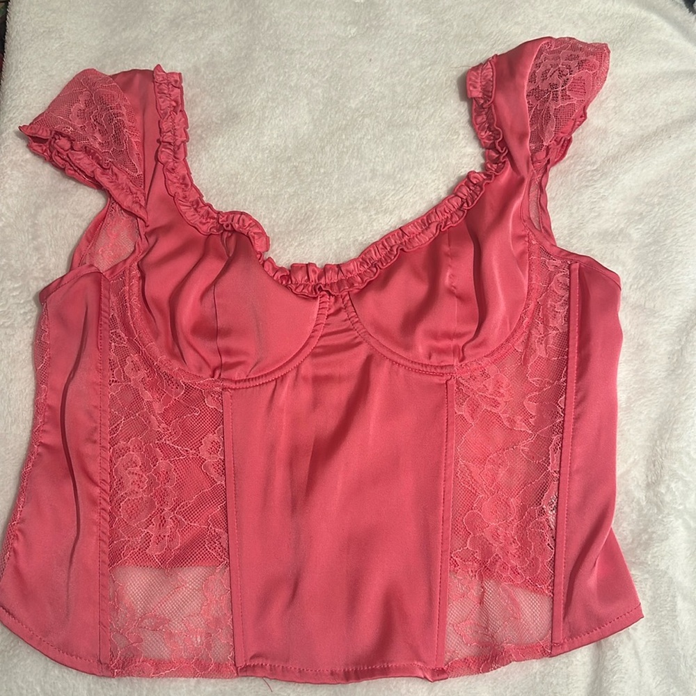Forever 21 corset lace top, only been used once